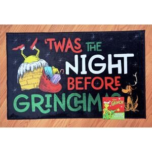 The Grinch ‘Twas The Night Before Grinchmas Washable Accent Rug